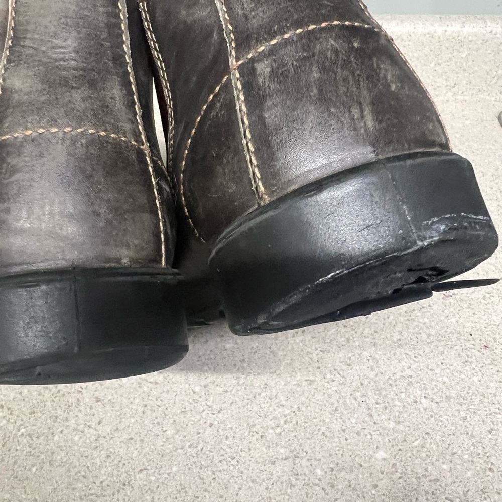 Blundstone Men's Dark Brown and Black Leather Boots - Picture 6 of 10